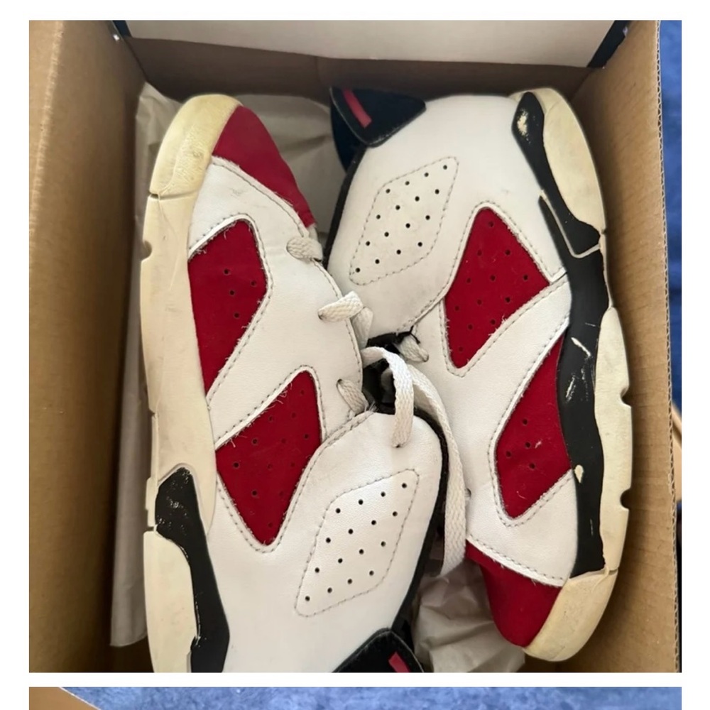 Stylish Red and White Sneakers